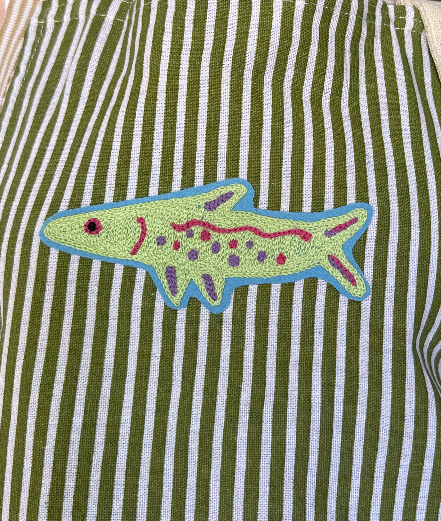 Green Shark Apron