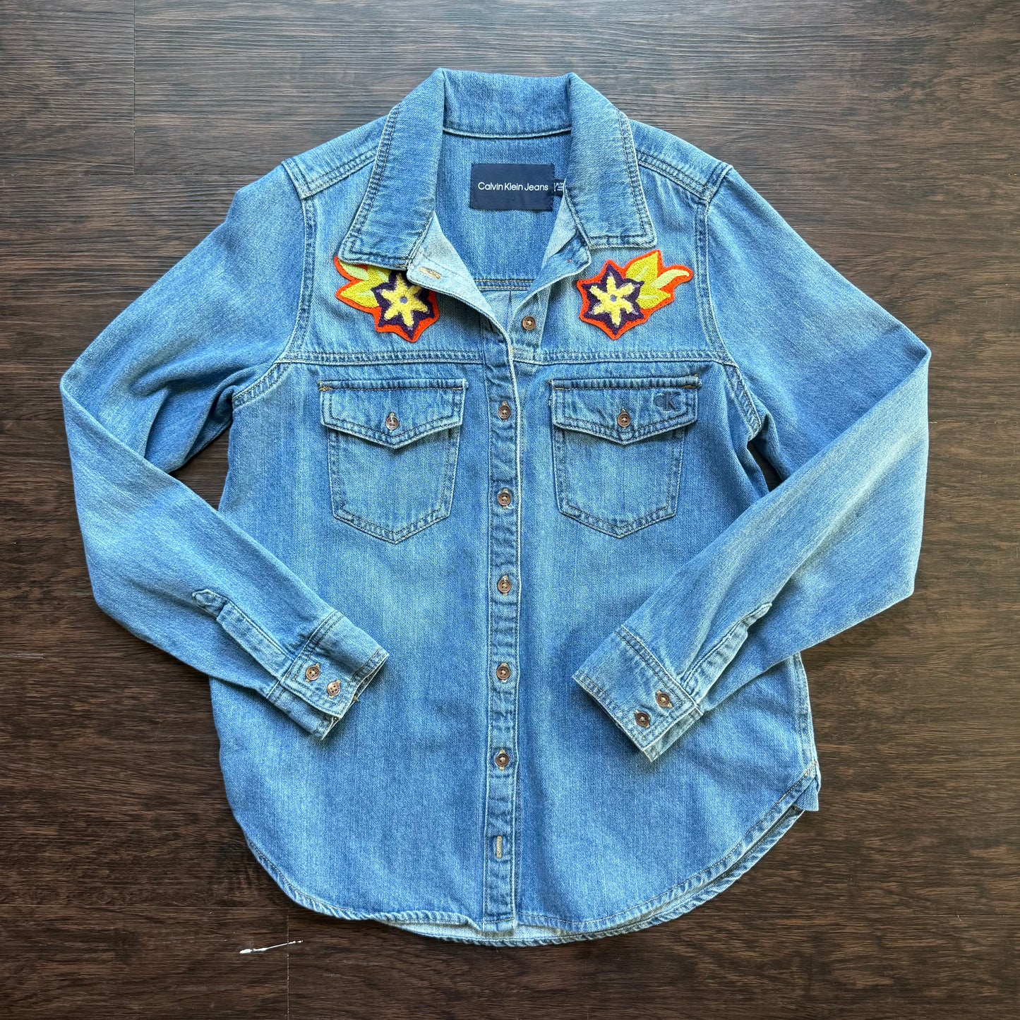 Denim Tooter Rose Shirt