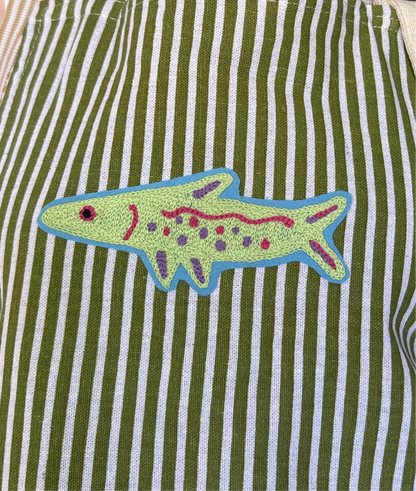 Green Shark Apron