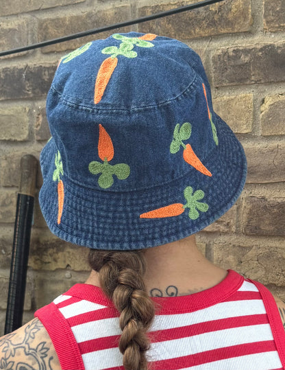 Carrot Denim Bucket Hat